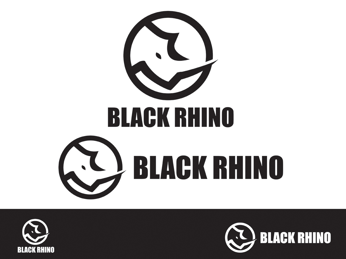 Logo Design by Filip M for Black Rhino Gymwear | Design #18853834