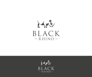 Logo Design by volebaba for Black Rhino Gymwear | Design: #18825879