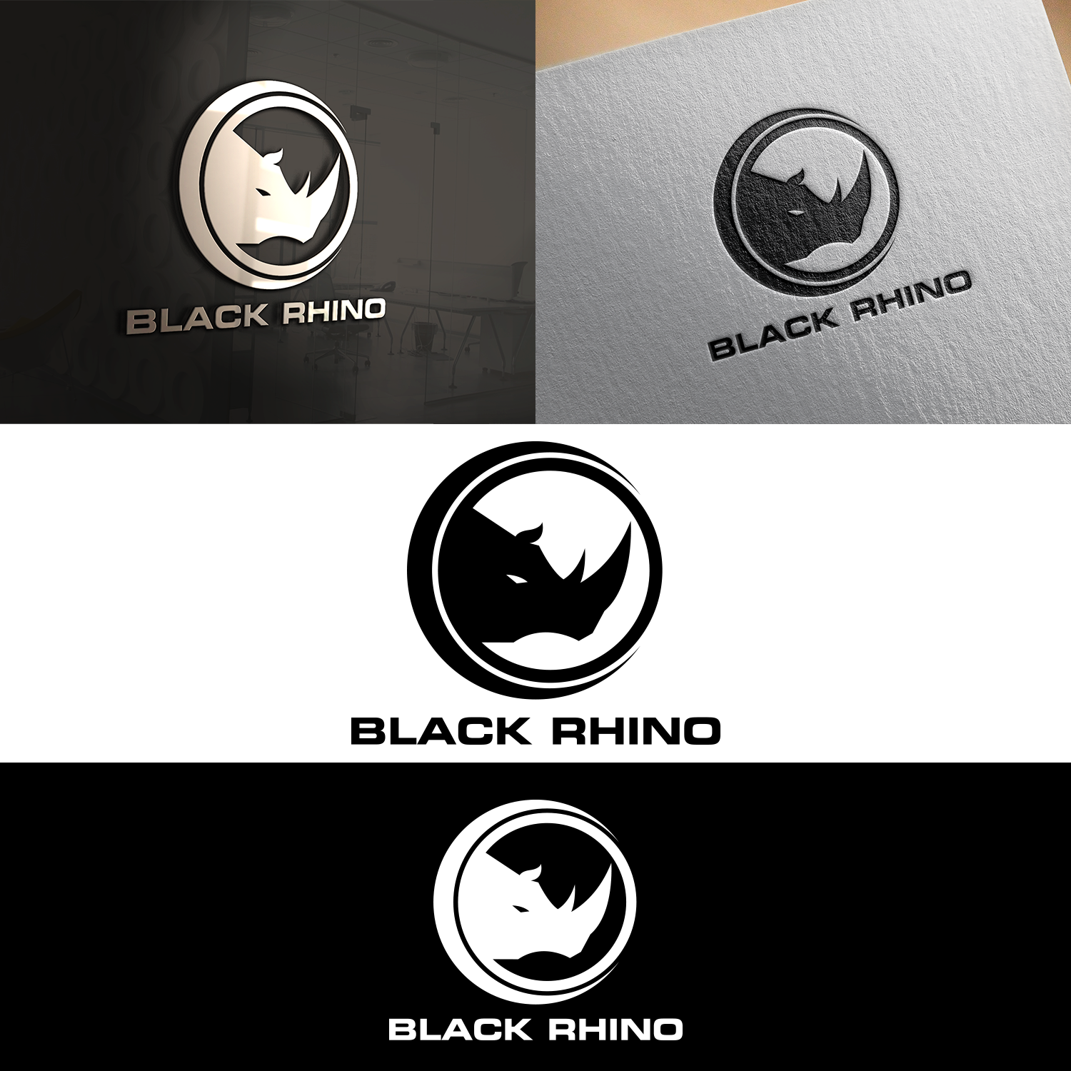 Logo-Design von alvin_alson für Black Rhino Gymwear | Design: #18855237