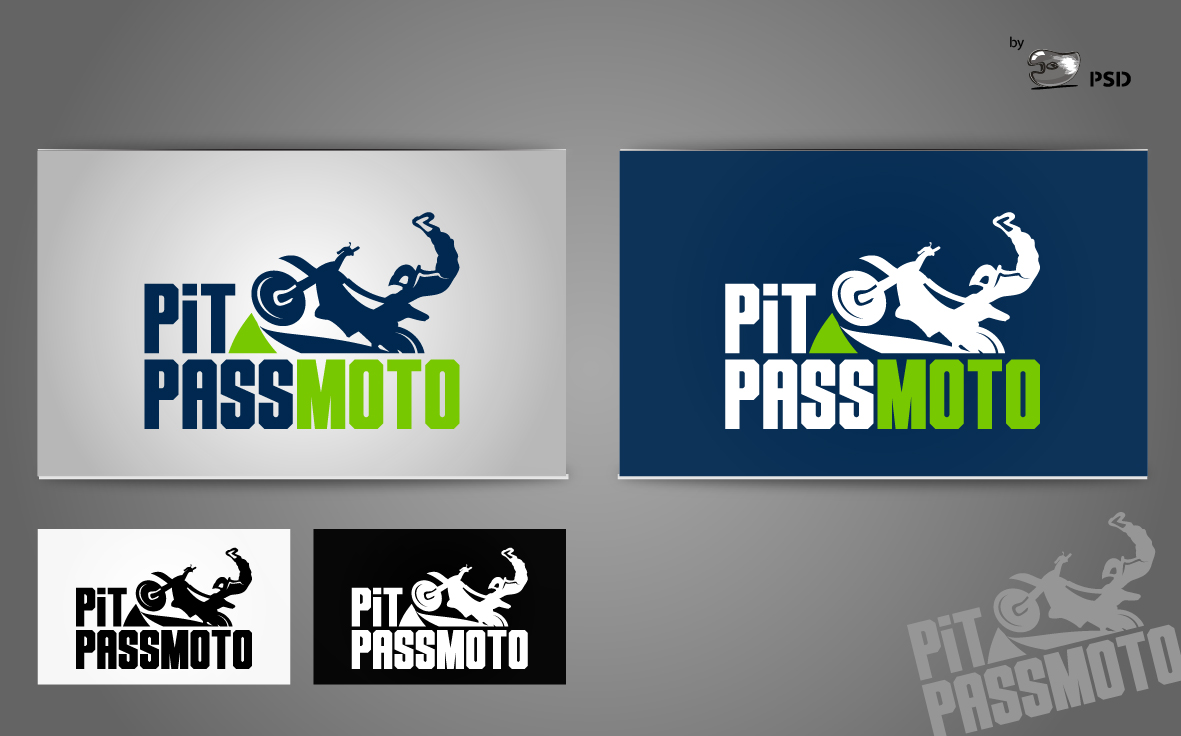 Diseño de Logo por byPSD para Pit Pass Media Group | Diseño #2897514