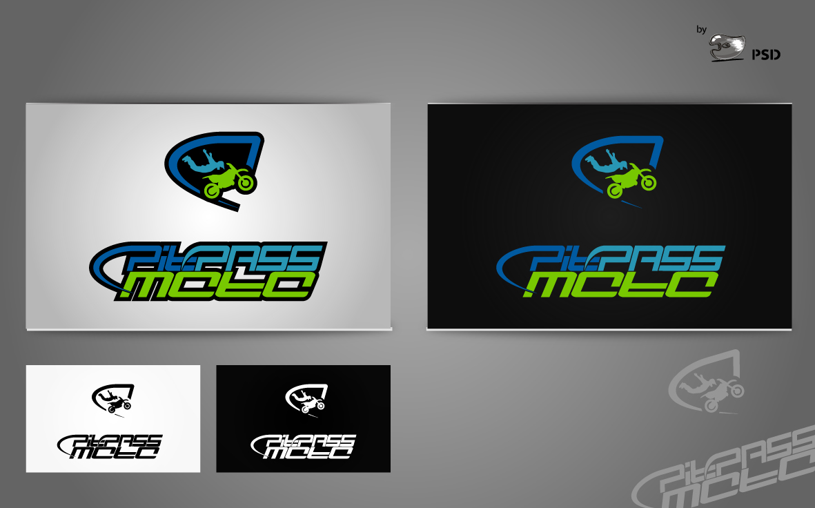 Diseño de Logo por byPSD para Pit Pass Media Group | Diseño #2897516