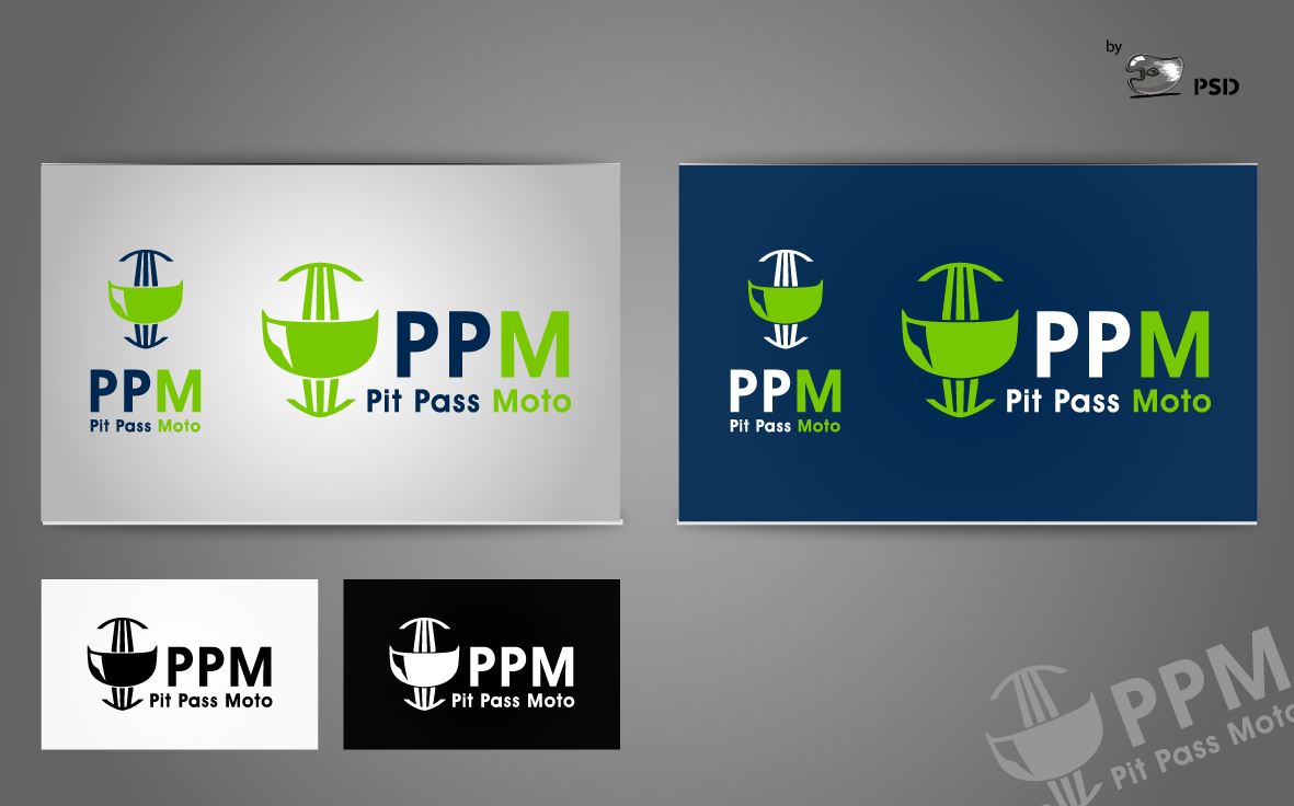 Logo Design by byPSD for Pit Pass Media Group | Design #2910232