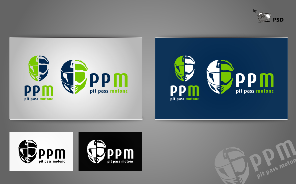 Logo Design by byPSD for Pit Pass Media Group | Design #2910236