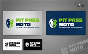 Logo Design by byPSD for Pit Pass Media Group | Design #2961707
