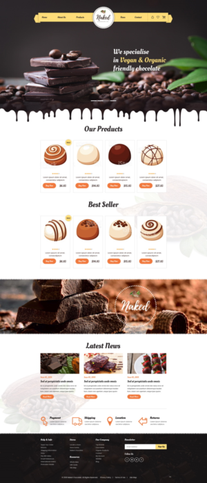 Diseño Web por pb para Naturally Goji | Diseño: #18818719