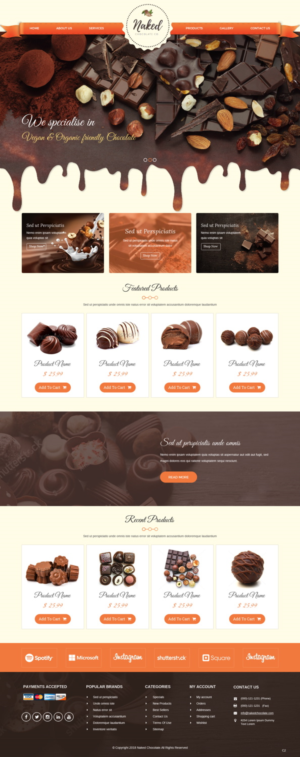 Diseño Web por pb para Naturally Goji | Diseño: #18818720