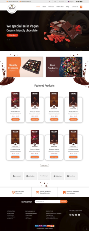 Diseño Web por pb para Naturally Goji | Diseño: #18818721