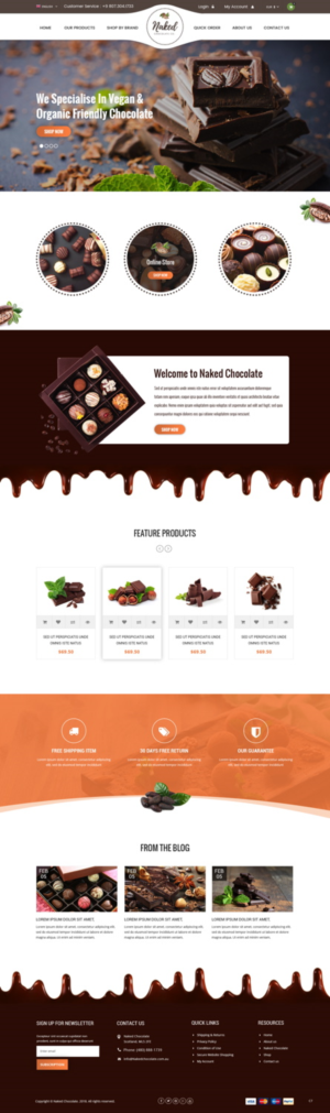 Diseño Web por pb para Naturally Goji | Diseño: #18818723