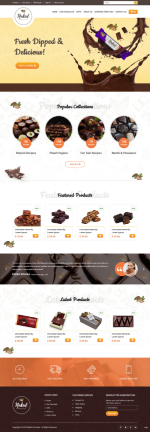 Diseño Web por pb para Naturally Goji | Diseño: #18818729