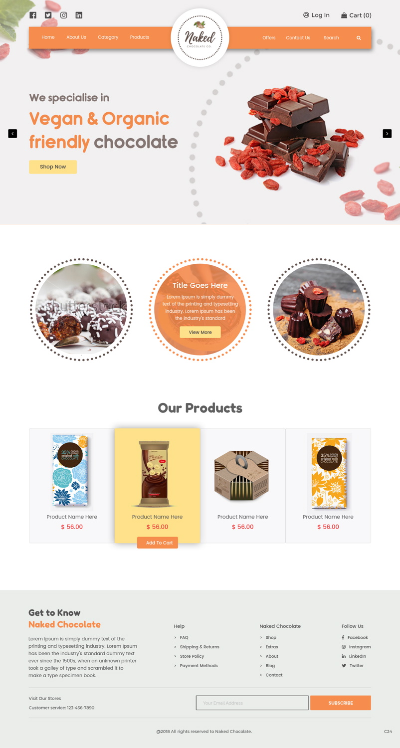Web Design by pb for Naturally Goji | Design #18818730