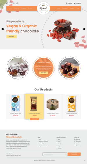 Diseño Web por pb para Naturally Goji | Diseño: #18818730