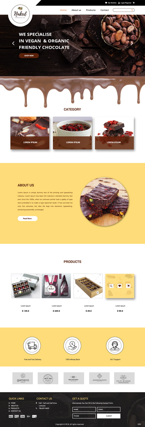 Web Design by pb for Naturally Goji | Design #18818734