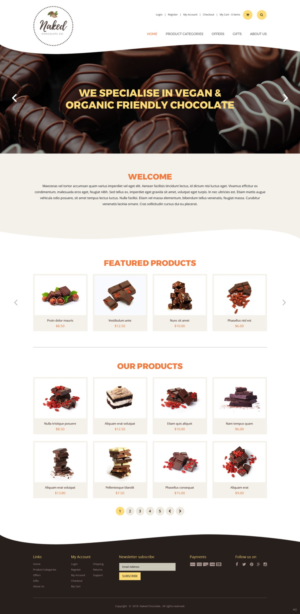 Diseño Web por pb para Naturally Goji | Diseño: #18818737