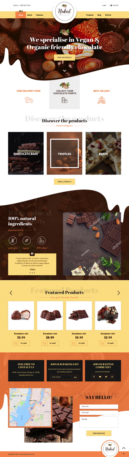 Web Design by pb for Naturally Goji | Design #18818738
