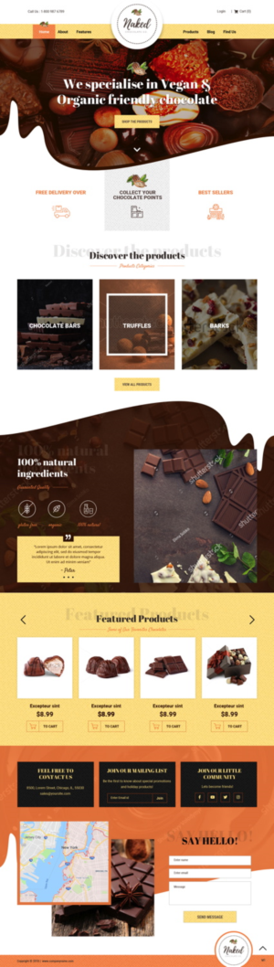 Diseño Web por pb para Naturally Goji | Diseño: #18818738