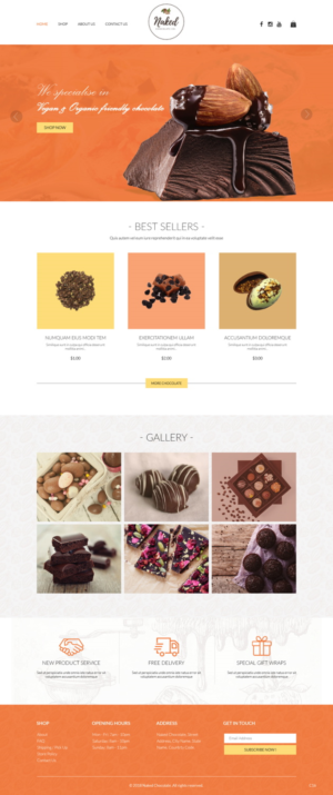 Diseño Web por pb para Naturally Goji | Diseño: #18828989