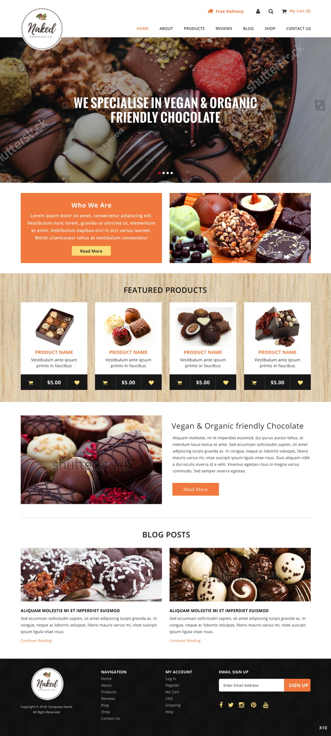 Web Design by pb for Naturally Goji | Design #18828990