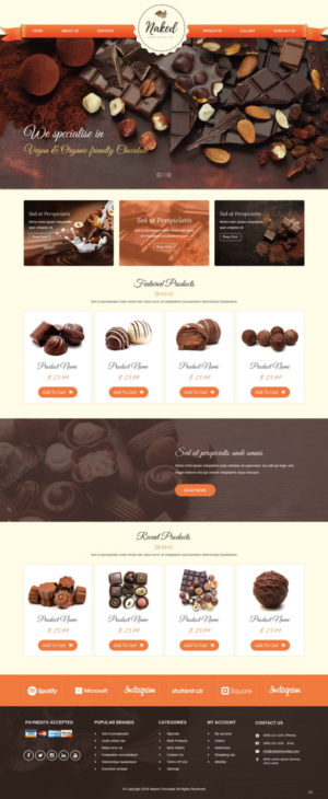 Diseño Web por pb para Naturally Goji | Diseño: #18918555
