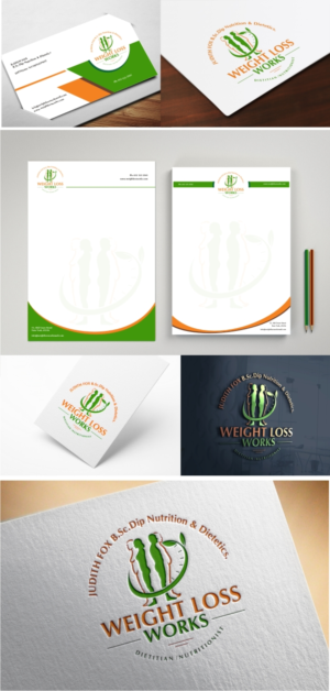 WEIGHT LOSS WORKS. JUDITH FOX B.Sc.Dip Nutrition & Dietetics. DIETITIAN /NUTRITIONIST | Logo-Design von Soul Light