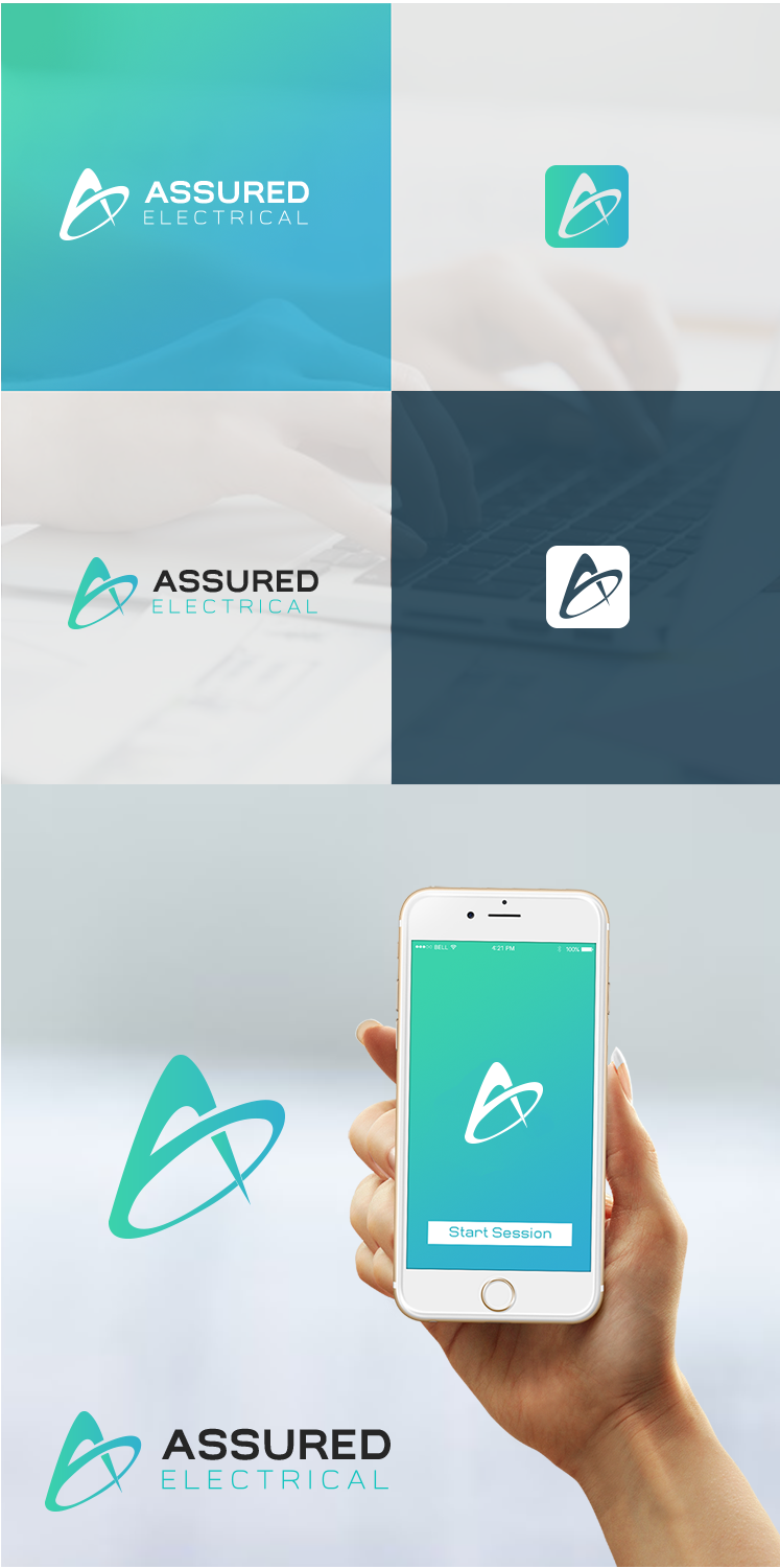 Logo Design by Graphisc Studio for Assured Electrical Pty Lty | Design #18872433