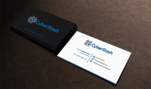 Business Card Design by Pointless Pixels India for CyberStash | Design: #18816138