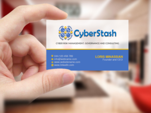 Business Card Design by Creations Box 2015 for CyberStash | Design: #18823513