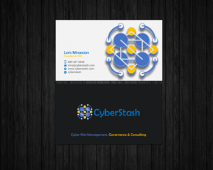 Visitenkarten-Design von chandrayaan.creative für CyberStash | Design: #18826095