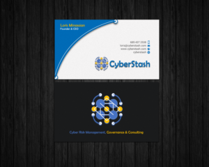 Visitenkarten-Design von chandrayaan.creative für CyberStash | Design: #18827114