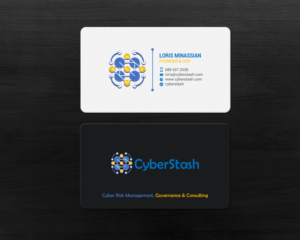 Visitenkarten-Design von chandrayaan.creative für CyberStash | Design: #18827117