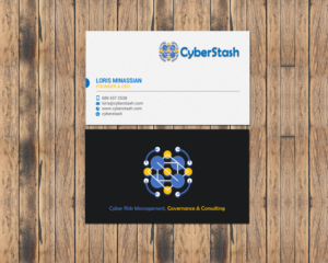 Visitenkarten-Design von chandrayaan.creative für CyberStash | Design: #18827127