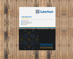 Visitenkarten-Design von chandrayaan.creative für CyberStash | Design: #18827347