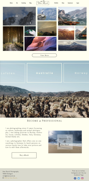 Landing Page Design by georgefahim