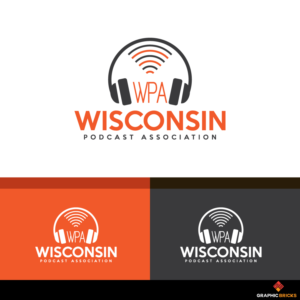 Wisconsin Podcast Association | Logo Design by Graphic Bricks