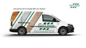 Car Wrap Design by DigitalDesignArt for Bush's Blinds | Design #18869616