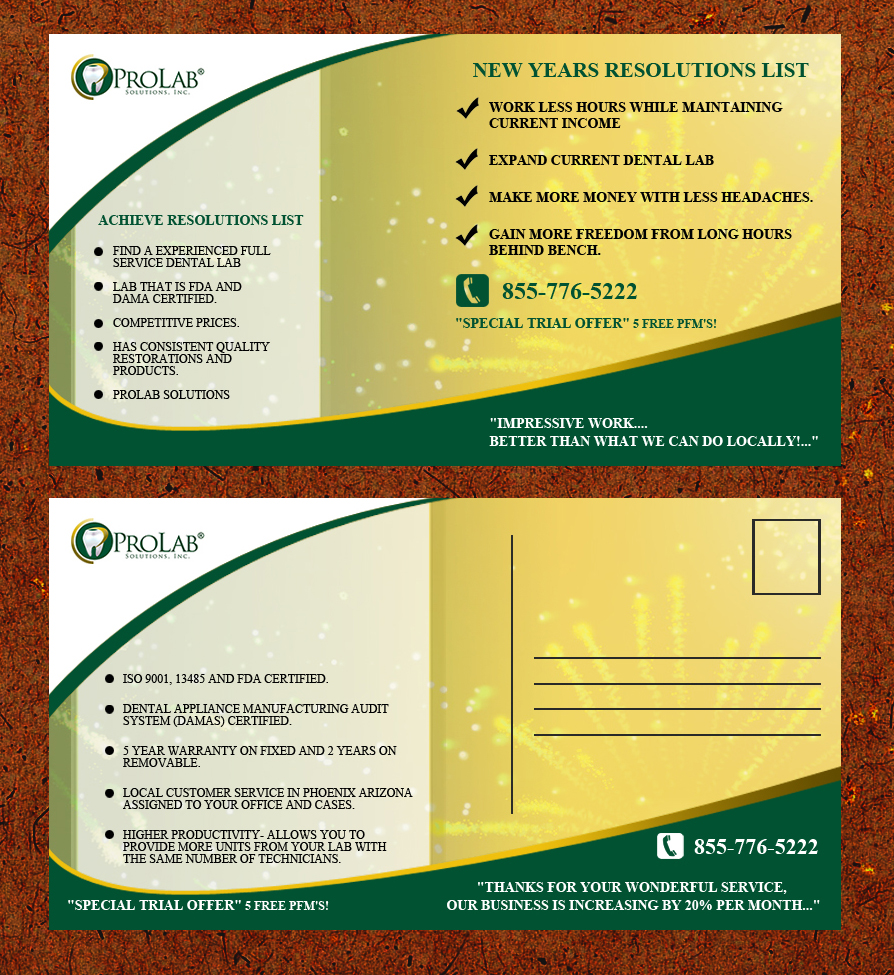 Postcard Design by Bright Star for this project | Design #2856954