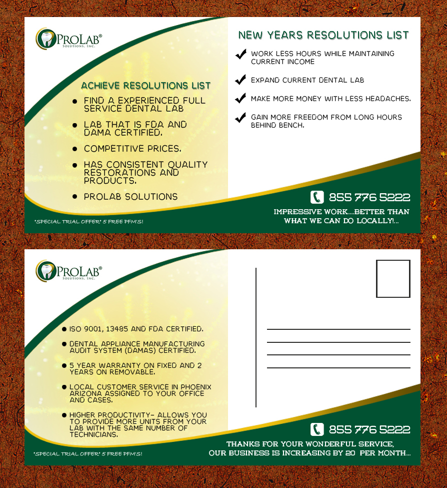 Postcard Design by Bright Star for this project | Design #2873936