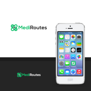 I want the name of the company to be present on the logo MEDIROUTES LLC | Logo Design by JohnM.