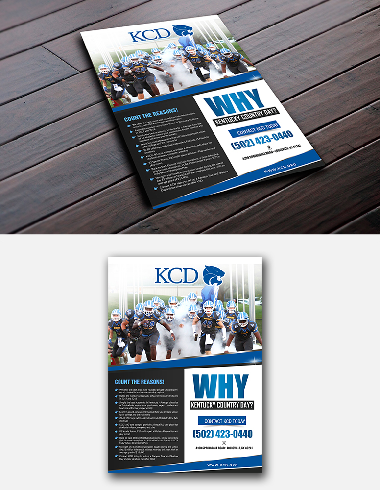 Flyer Design by debdesign for Kentucky Country Day | Design #18814531