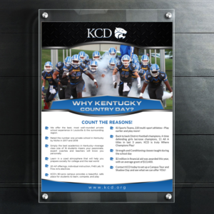Diseño de Flyer por debdesign para Kentucky Country Day | Diseño: #18818512