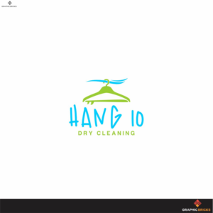 Hang 10 / Dry Cleaning (Seperated)  | Diseño de Logo por Graphic Bricks