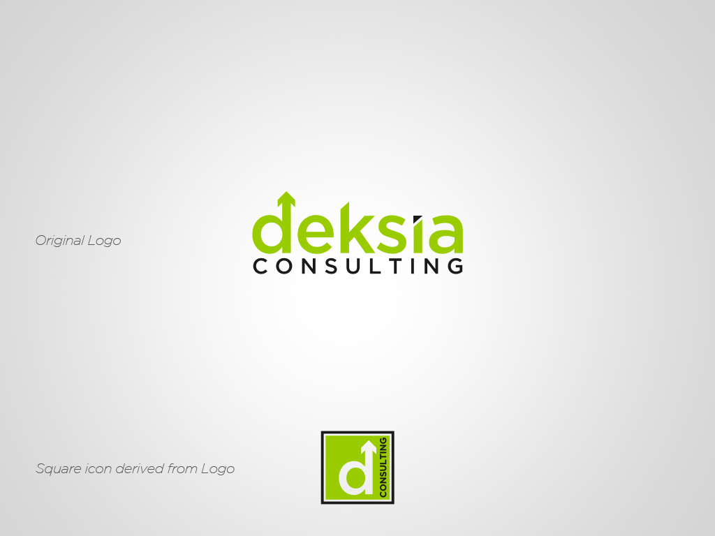 Logo Design by JohnM. for Deksia Consulting. | Design #2833067