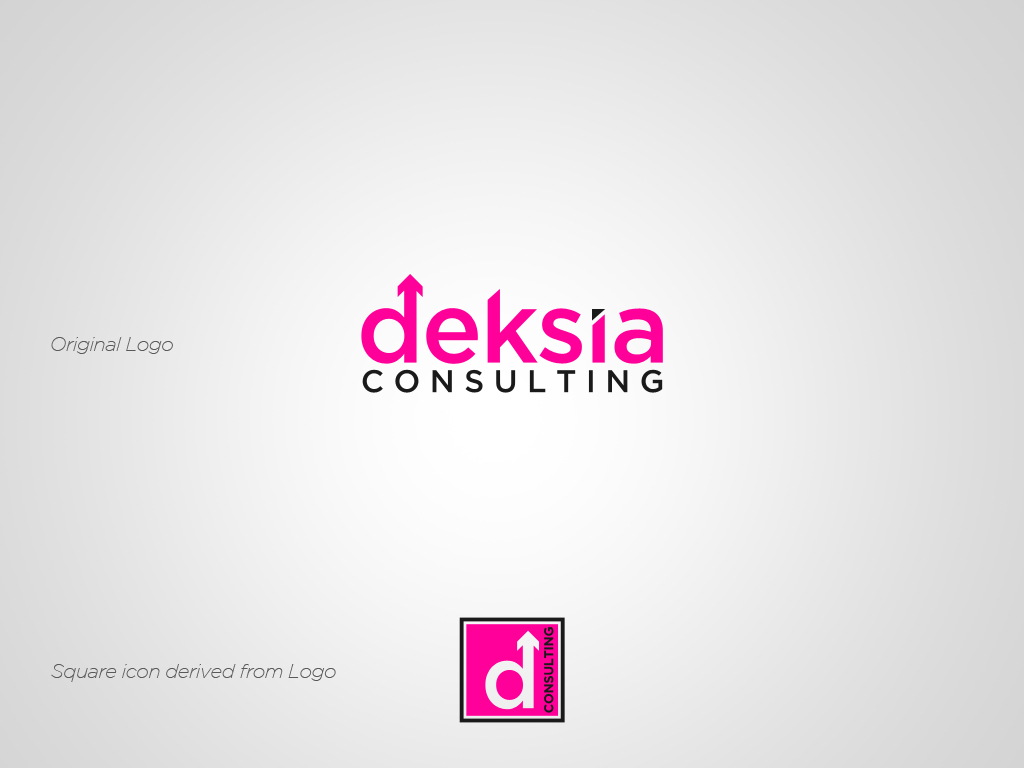 Logo Design by JohnM. for Deksia Consulting. | Design #2833070
