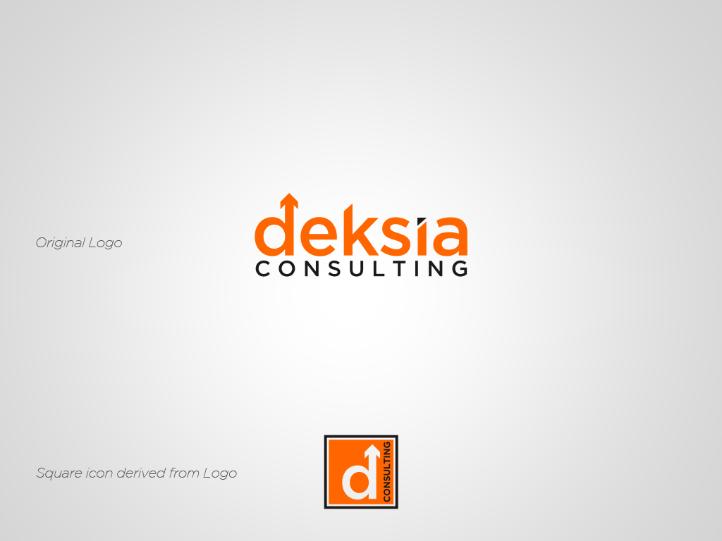Logo Design by JohnM. for Deksia Consulting. | Design #2833073