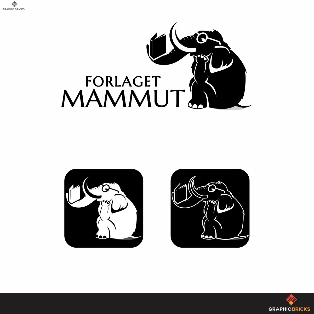 Logo Design by Graphic Bricks for Forlaget Mammut | Design: #18924873