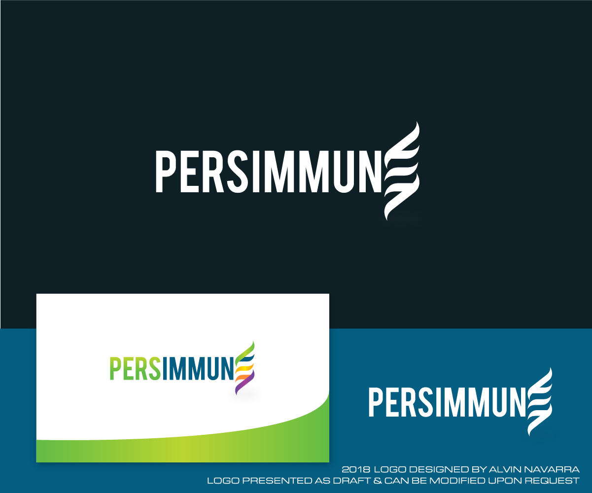 Logo Design by alvinnavarra for PersImmune, Inc. | Design #18830882