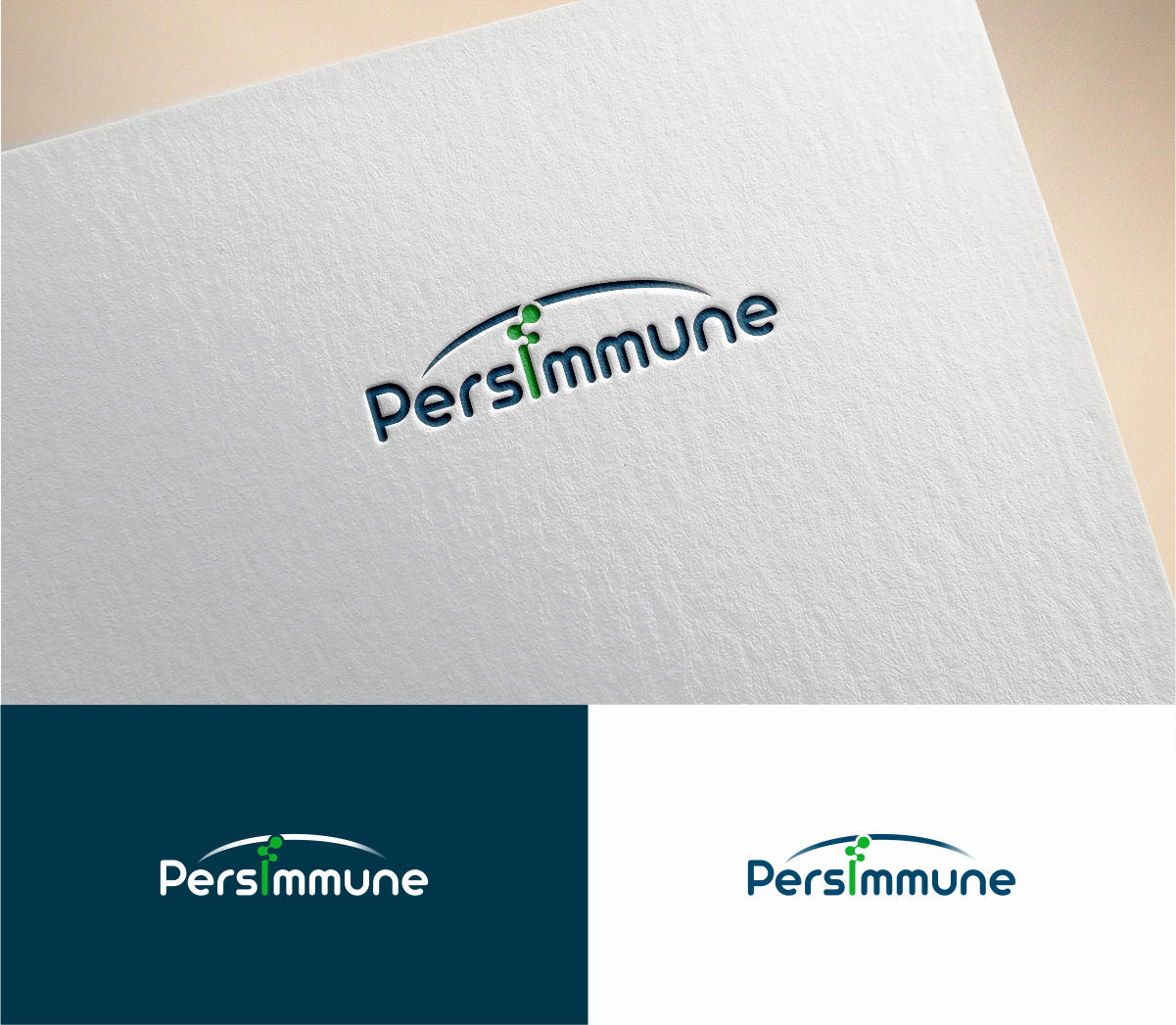 Logo Design by MKR for PersImmune, Inc. | Design #18832003