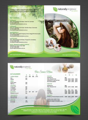 Service Menu refresh 2018 Update of menu pricing | Design de Flyer par ecorokerz