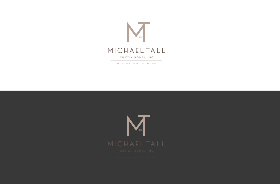 Logo Design by GLDesigns for Michael Tall Custom Homes, Inc | Design #18856017