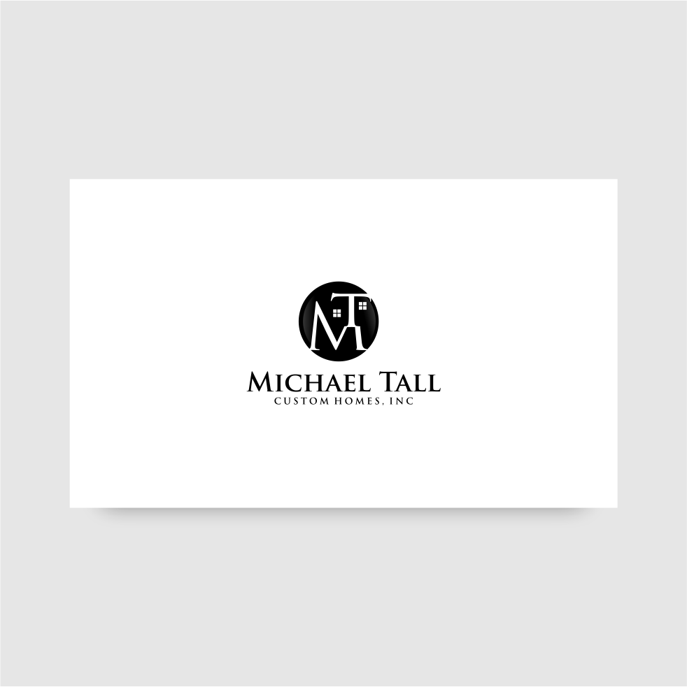 Logo-Design von WeiArts für Michael Tall Custom Homes, Inc | Design #18867821