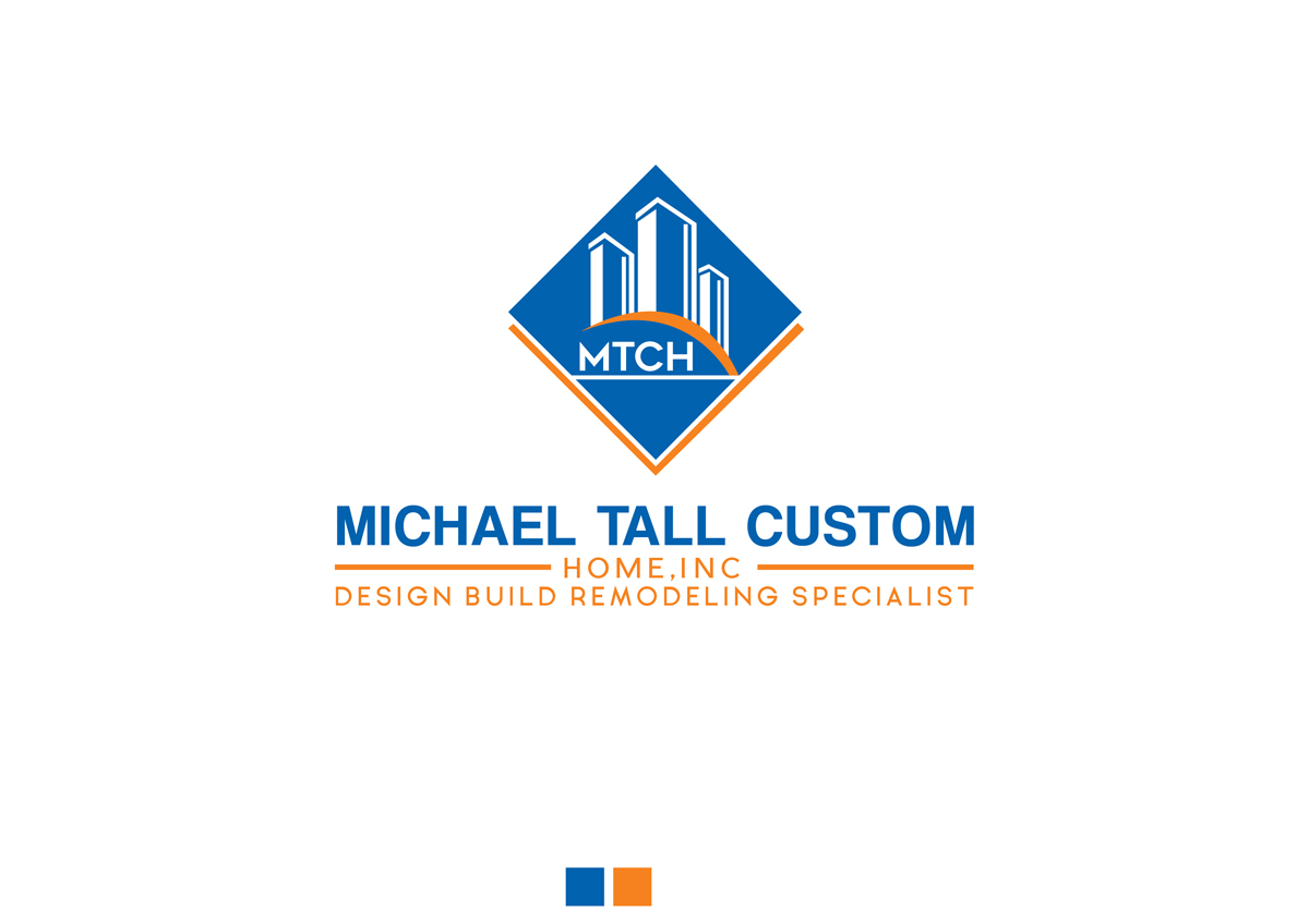 Logo-Design von Aqeel Momin für Michael Tall Custom Homes, Inc | Design #18869162
